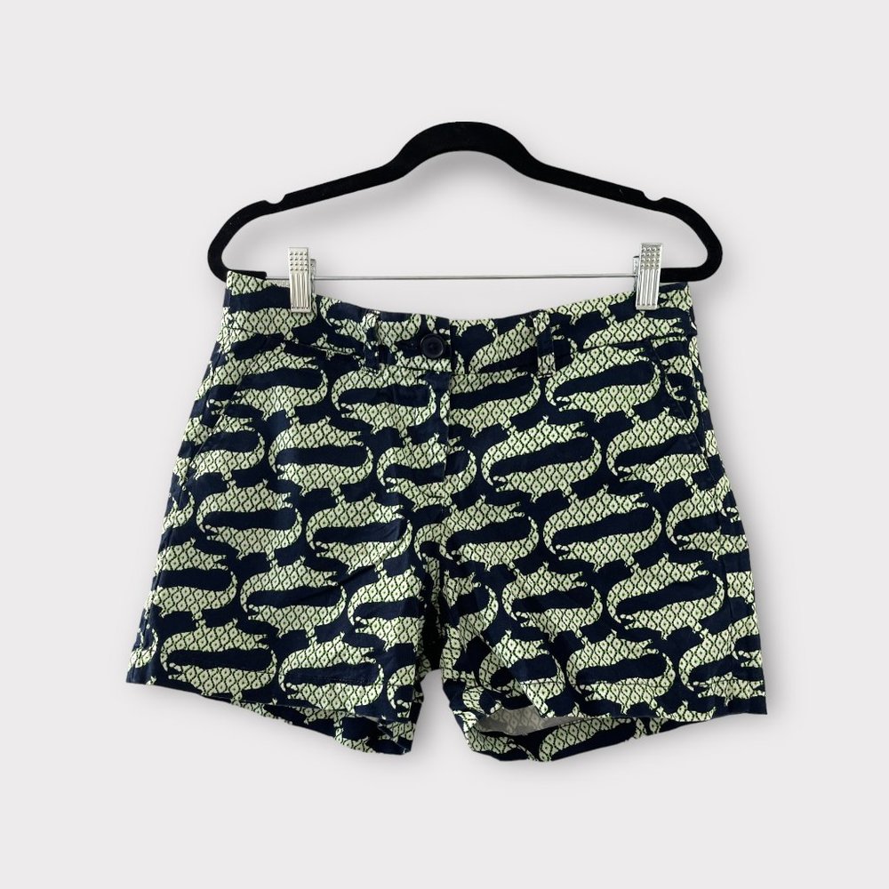CROWN & IVY ALLIGATOR PRINT SHORTS